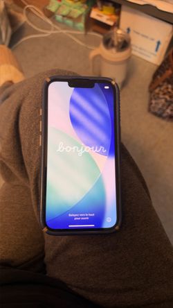 Apple iPhone 16 in Blue Case