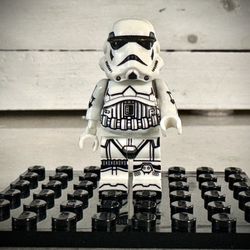 Lego Custom Star Wars Fat Belly Storm Trooper Minifigure