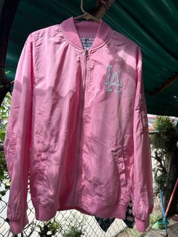 Pink LA Dodger Jacket