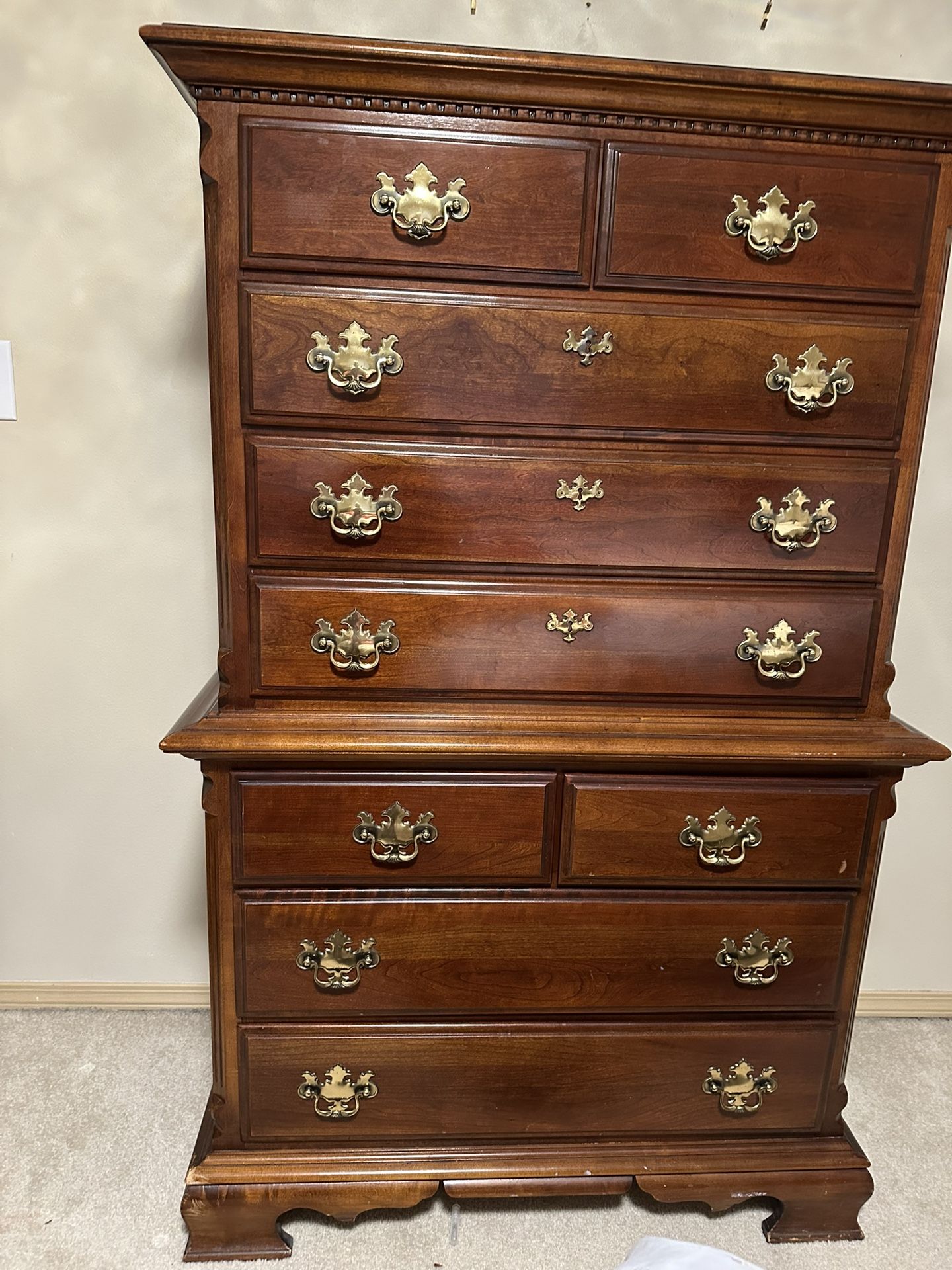 Beautiful Mahogany King Bedroom Set
