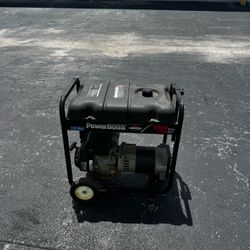 Power boss generator 5500 Watts / Juanita 7320 running Watts