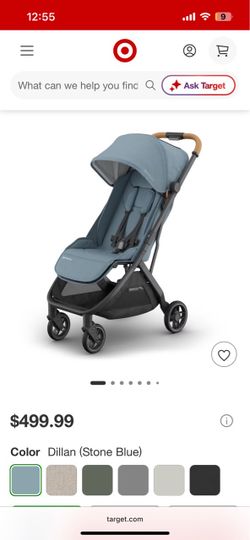 UPPAbaby Minu V3 Lightweight Travel Stroller - Dillan