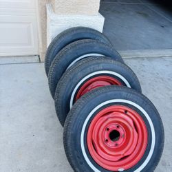 15’ Rims With Tires 