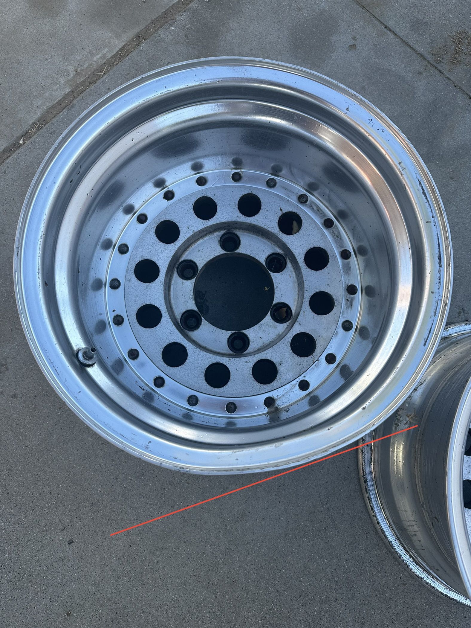 Two 15x10 Enkei Wheels 6x5.5 4x4 Toyota Nissan Chevy for Sale in ...