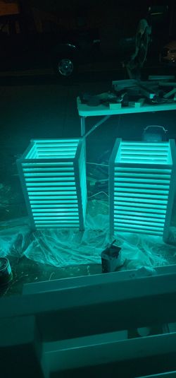Handmade led Lamp Tables 