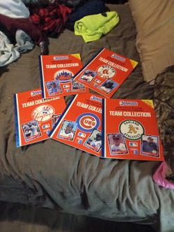 Dunruss 1988 Puzzle And Cards Team Collection Five Different Teams A's The Mets The Yankees The Red Sox The Cubs