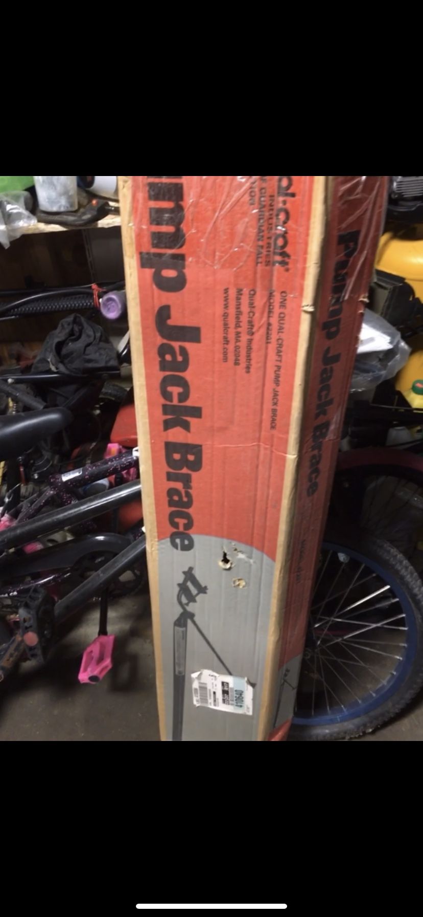 One qual craft pump jack brace