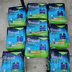 Prevail Per-Fit Daily Protective Underwear, Unisex Adult Disposable Adult Diaper for Men & Women, Extra Absorbency, X-Large, 14 Count Bag