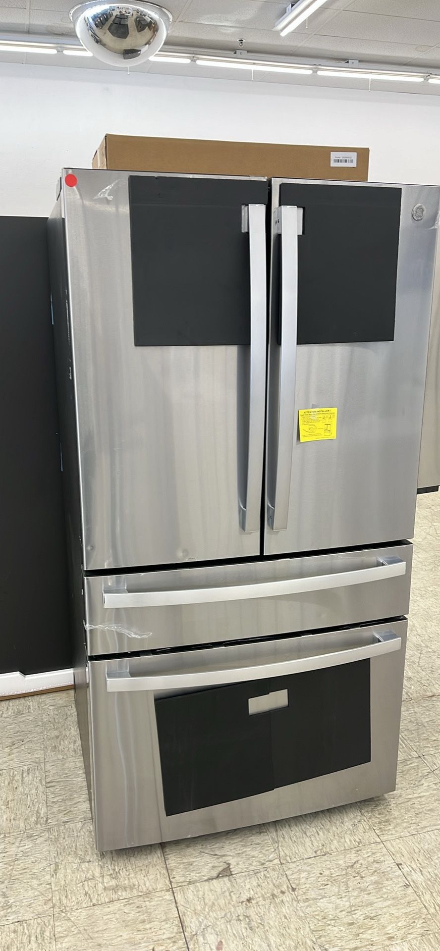 New GE Profile French Door Refrigerator- Manufacturer Warranty 1 Year