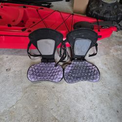Two Hobie Mirage Kayak Seats