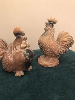 Rooster & Chicken Candles