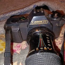 Minolta Cameras Vintage ×2 And Canon Cameras Ae1 And A1 Vintage 