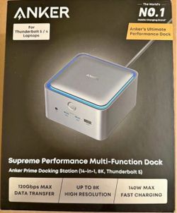Anker Prime TB5 Docking Station (14-in-1, 8K, Thunderbolt 5)