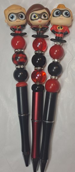 The Incredibles Doorables Beaded Pens