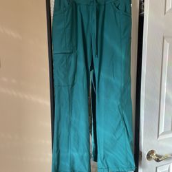 Scrub Pants Size M/L, Green