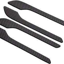 Tesla Model 3 & Y Carbon Fiber Door Handle Sticker Decals Car Accessory 