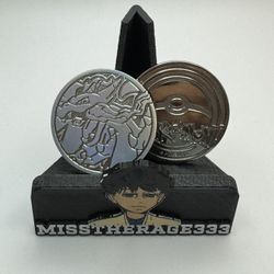 🔥Mega Charizard X Coin - Ultra Premium Collection