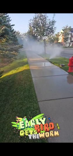 Irrigation Blow Outs