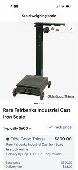 Fairbanks Industrial scale
