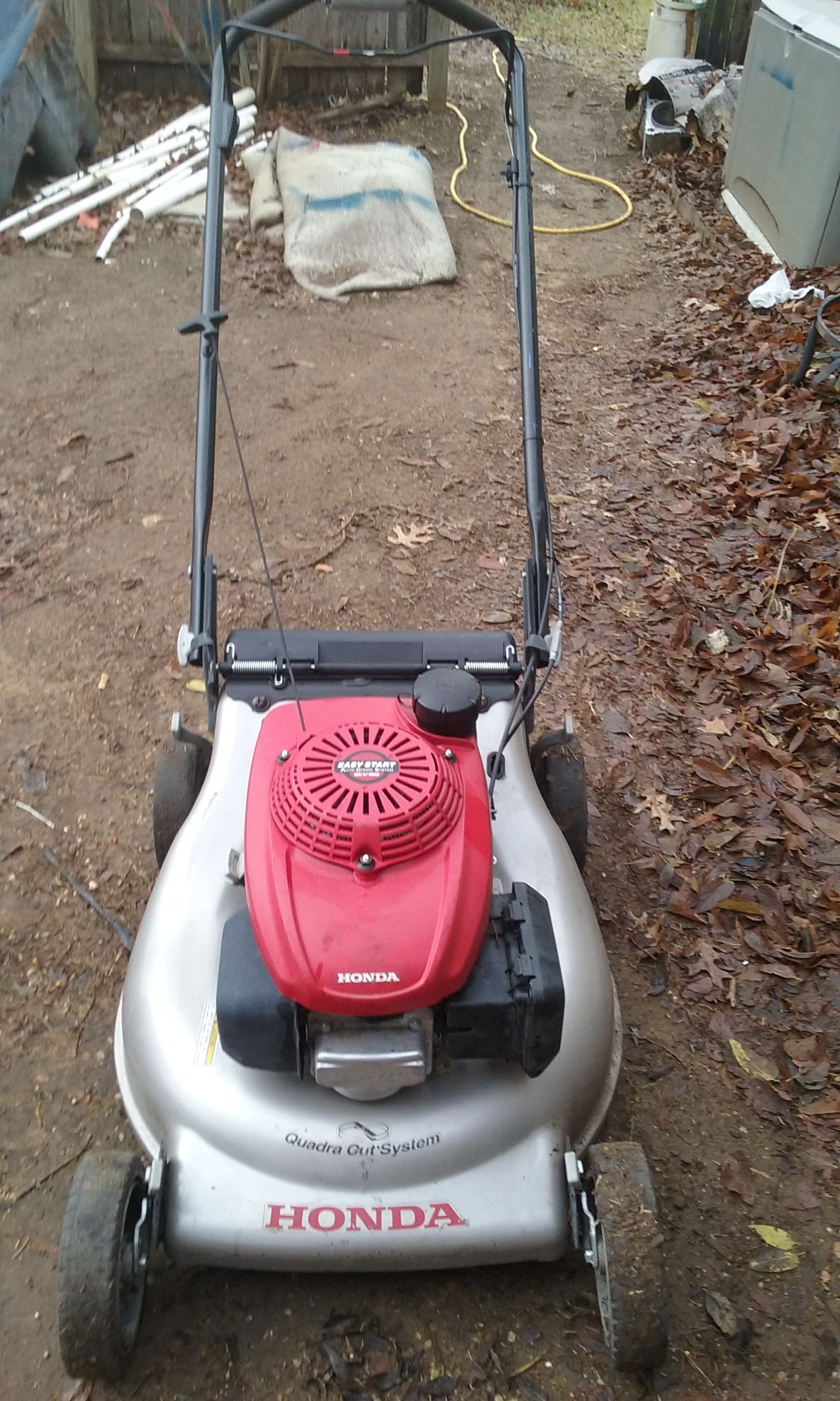 Honda easy start auto choke GCV160 quadrant cut system lawn mower