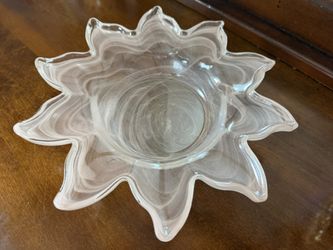 Sunflower Glass Bowl
