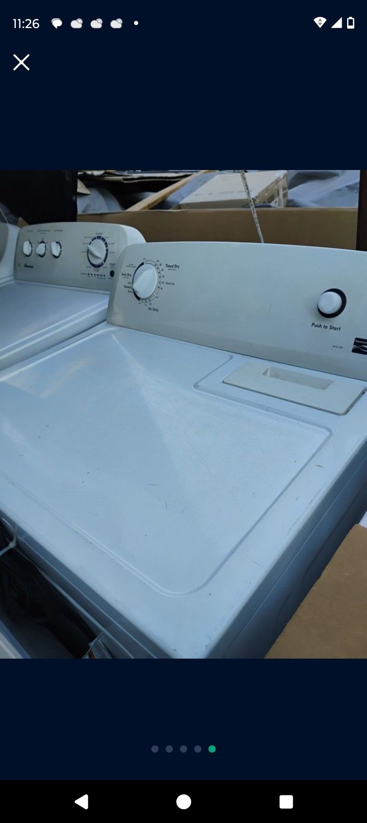 WASHER AMANA EN DRYR KENMORE BERY GOOD WORKING