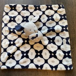 Blankets & Beyond Baby Security Blanket Dog Plush Stuffed Animal Lovey Grey 14"