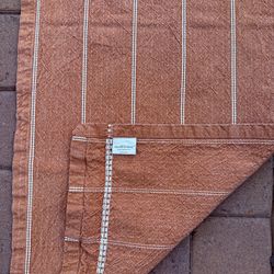 Hearth & Hand With Magnolia Oversized Table Runner 20x90” Orange Stripe