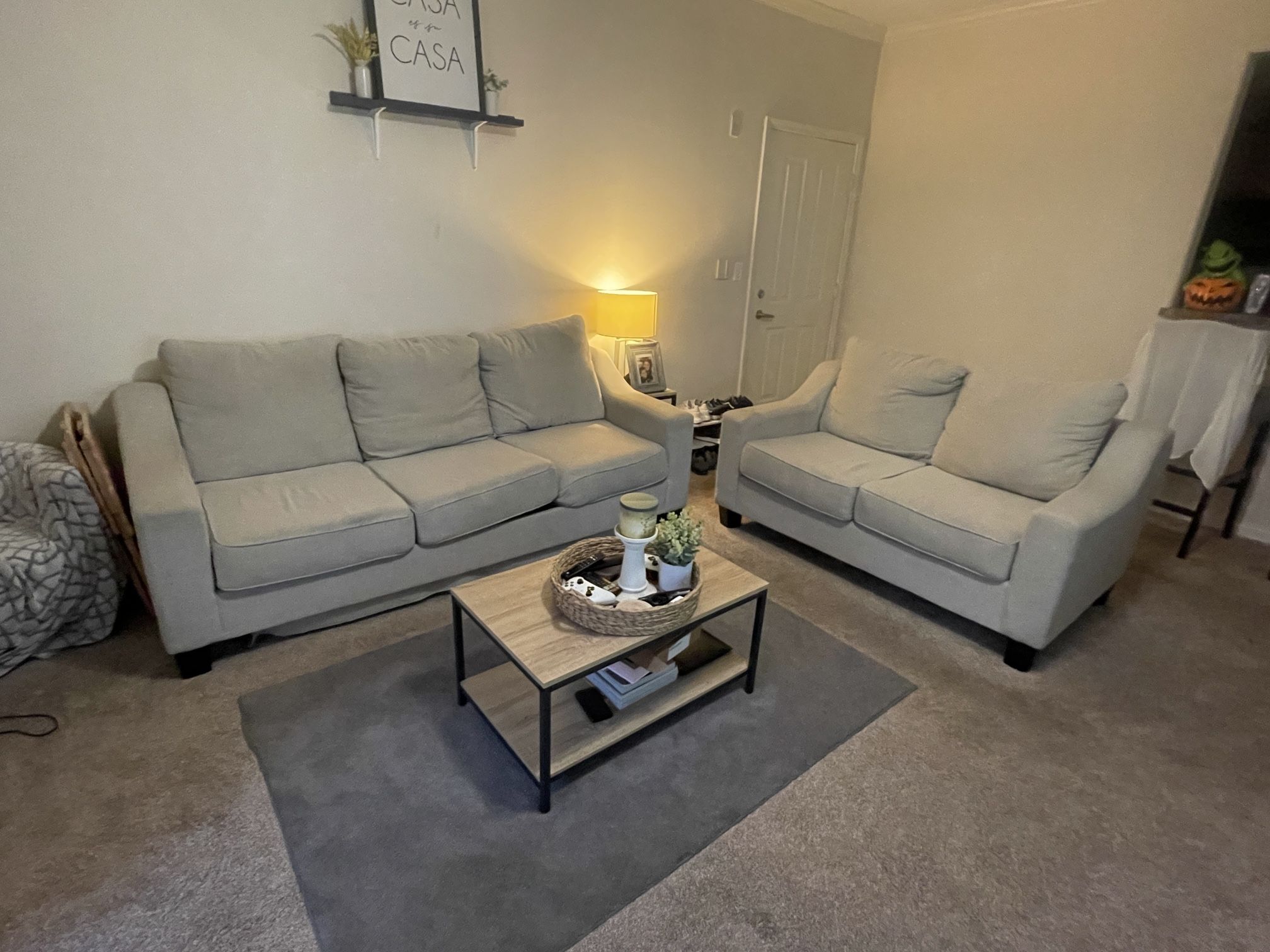Living Room Queen Sleeper Couch Set