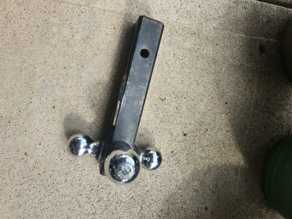 Triple Ball Trailer Hitch 