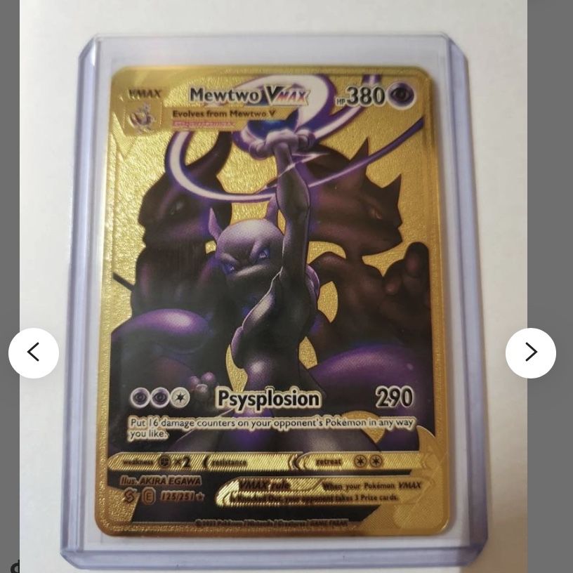 shadow mewtwo vmax pokemon card POKÉMON CARD GAME s10a 056/071 RR Hisuian Goodra V main image 0