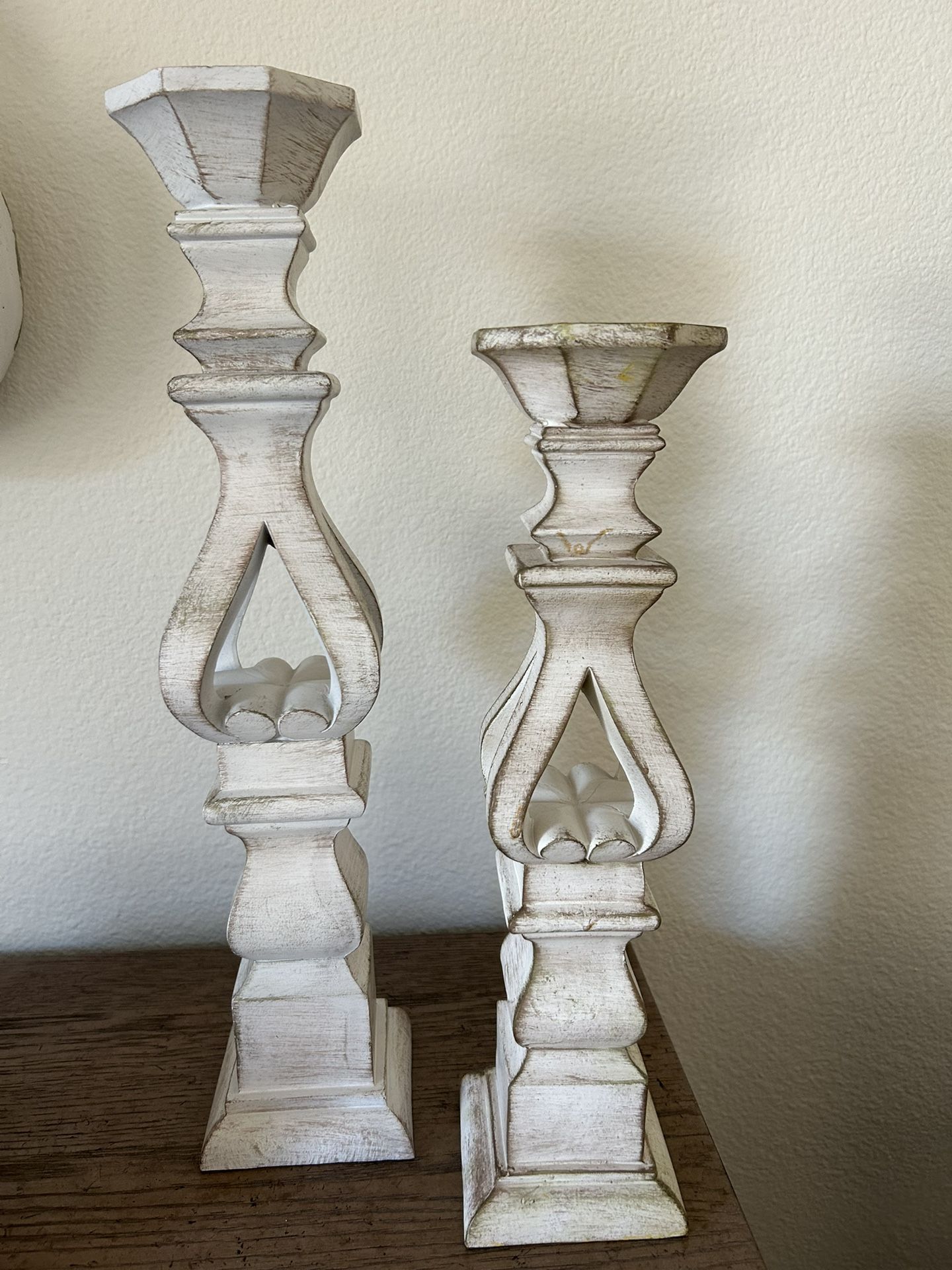Set Of Candles Pillars 