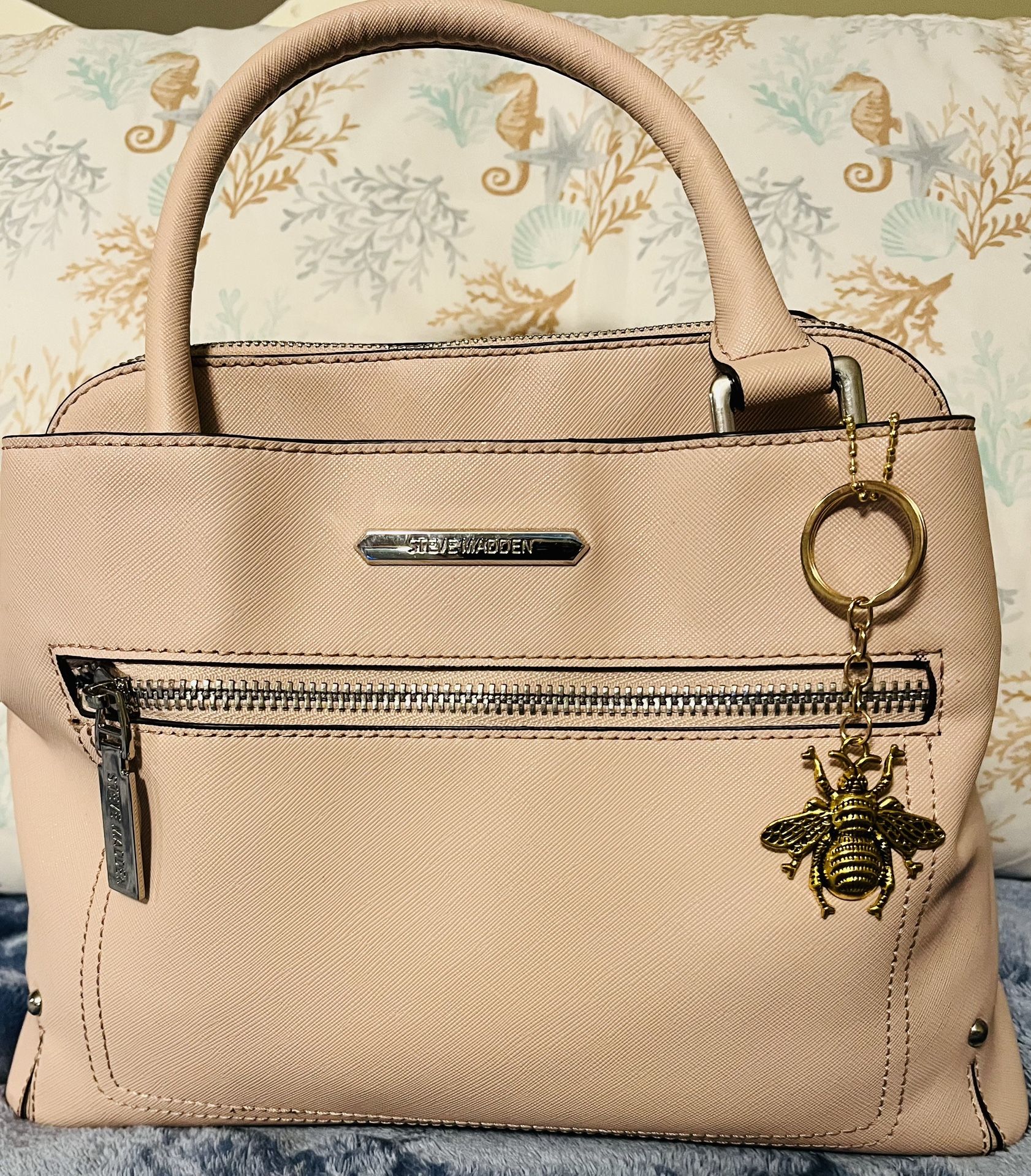 Steve Madden Triple Compartment Satchel with Crossbody