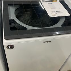 Whirlpool Washer  Glass Top Load 5.2 Cu Ft 