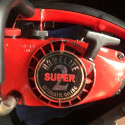 Vintage Homelite 16” Chain Saw W/ Vase