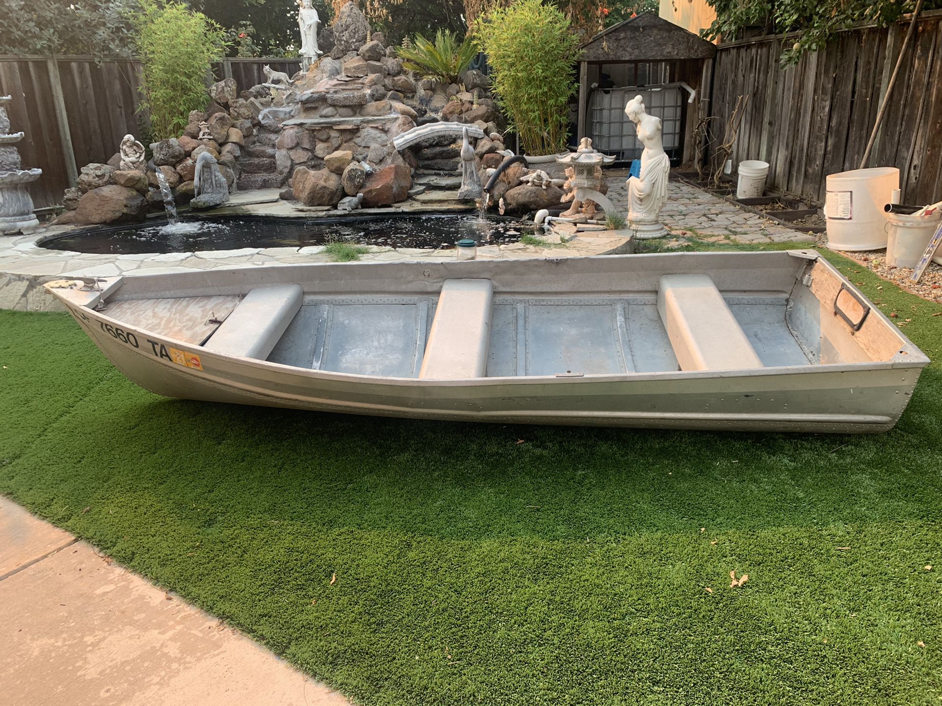 12 foot aluminum boat