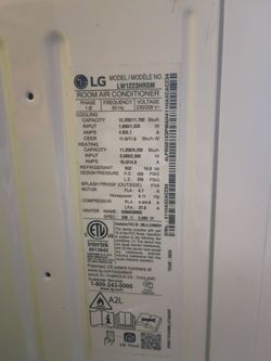 LG LW1223HRSM Room Air Conditioner