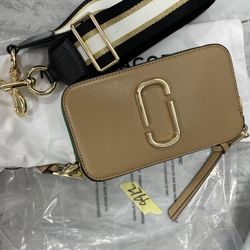 Marc Jacobs Snapshot  Crossbody Bag Sandcastle Multi