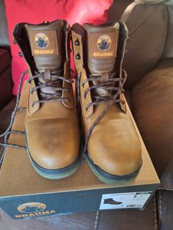BRAHMA STEEL TOE BOOTS