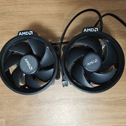 AMD Ryzen Wraith CPU Coolers For Gaming PC Desktop Computer