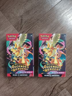 Pokemon Ascended Heroes Booster Bundles (2 available)