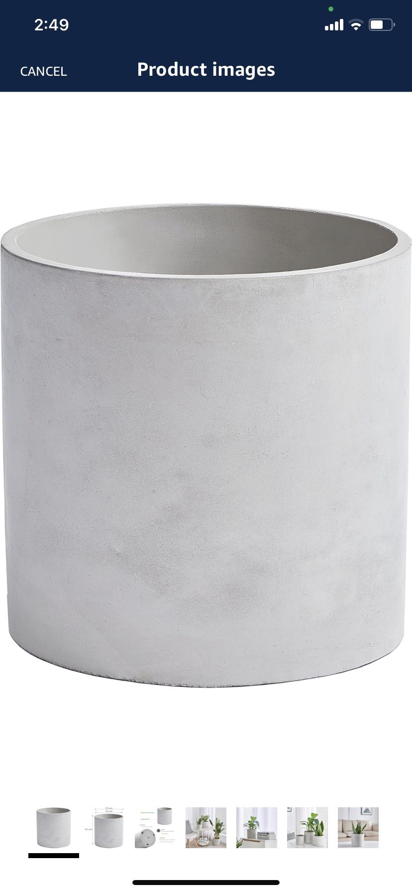 Ekirlin 5 inch Flower Plant Pot Indoor-B52