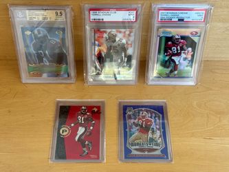 Terrell Owens Football Card Lot – 5 Cards Including Rookie SP Premier