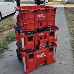 Milwaukee Rolling Packout Set of 3 Boxes