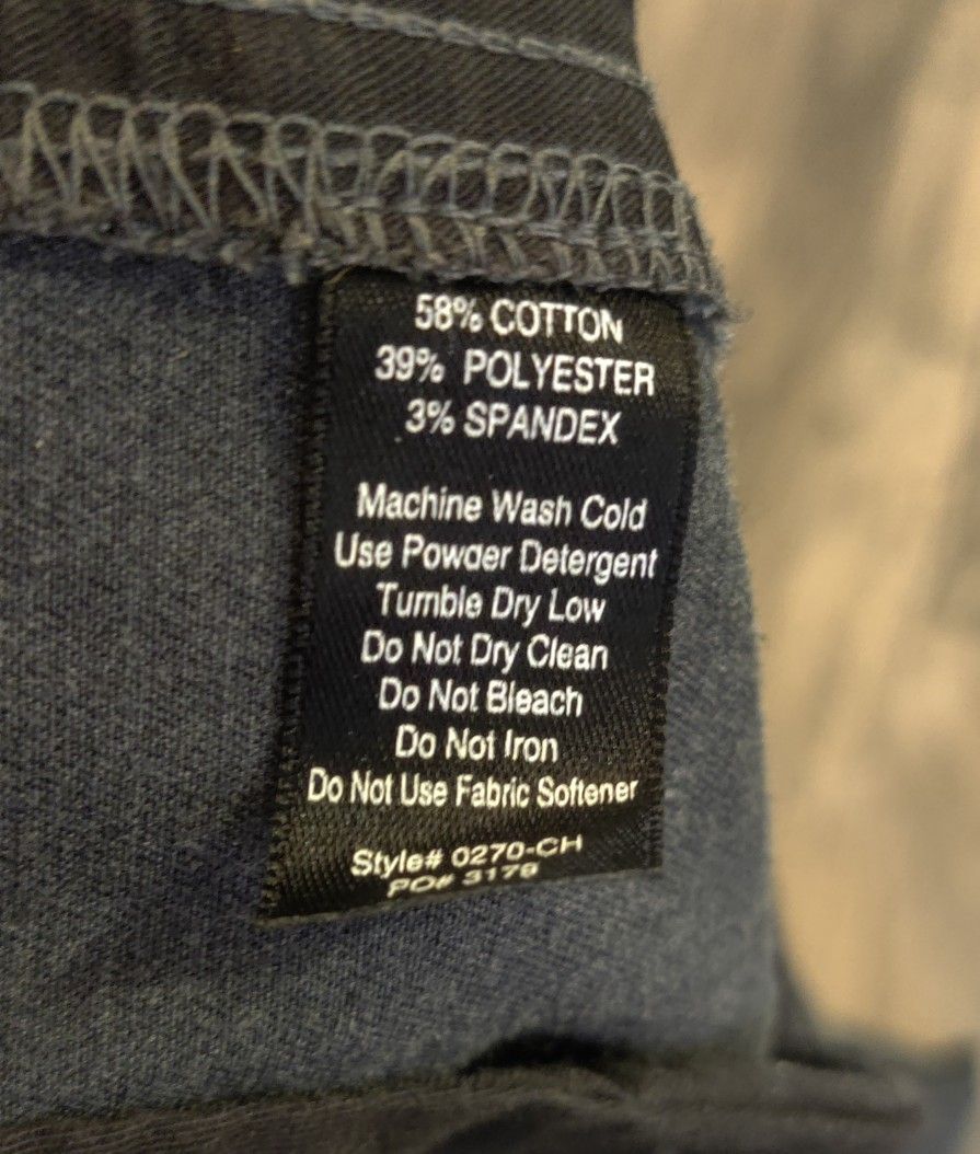 Betabrand Men's 36x32 Grey Charcoal Pants 0270CH for Sale in San Dimas