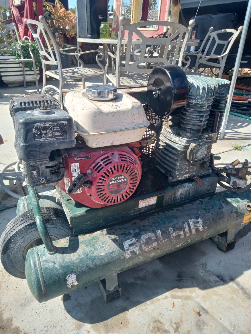 Wheel Barrow Type Air Compressor