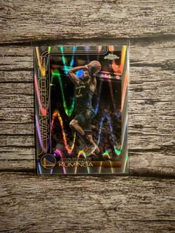 Jonathan Kuminga Topps Chrome Warriors Basketball Card