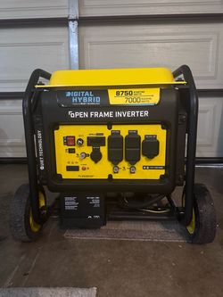Champion 8750-Watt Digital Hybrid Open Frame Inverter Generator