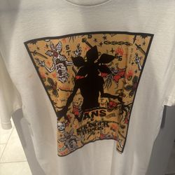 Stranger Things vans Collab T Shirt 