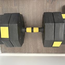 2 Like-New Dumbbells